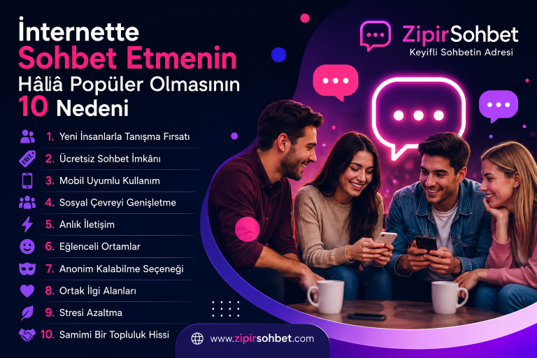 İnternette Sohbet Etmenin Hâlâ Popüler Olmasının 10 Nedeni